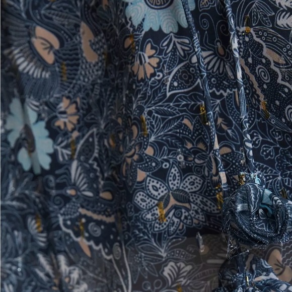 Anthropologie Let Me Be Puff-Sleeved Blouse - Picture 4 of 11